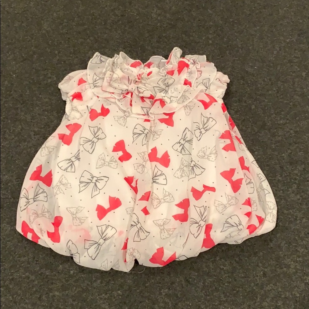 Nursery rhyme bow Bubble dress